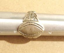 Load image into Gallery viewer, antique Tuareg elevated engraved table silver ring size 10, Tuareg jewelry, Sahara ring, Moroccan silver, tribal jewelry, Tuareg silver