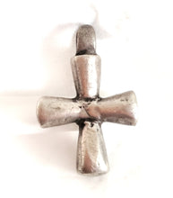 Load image into Gallery viewer, Antique Ethiopian Christian silver cross pendant,Amulet pendant,Genuine old neckcross,Good silver,Boho jewelry