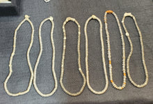 Load image into Gallery viewer, Antique Ethiopian 4 strand of silver Heishi Anklet 1930s ,collectible silver,Ethnic silver Beads ,Jewelry Supplies Beads