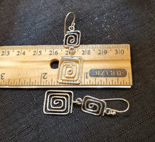 Load image into Gallery viewer, spiral of life Moroccan silver Earrings Ethnic Tribal,sterling 925,Earrings,spiral Earrings,Minimalist Earrings,Berber Earrings