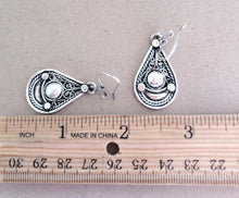 Load image into Gallery viewer, Traditional Old Silver Tuareg hoop earrings Ethnic Tribal,Ethnic Jewelry,sliver Earrings,Dangle & Drop Earrings,Tribal Jewelry,