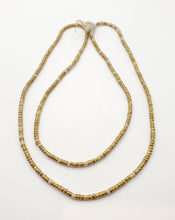 Load image into Gallery viewer, Ethiopian strand of Heishi Brass Beads