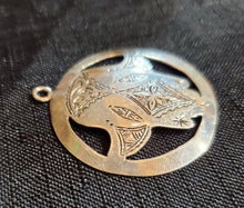 Load image into Gallery viewer, Moroccan 925 Silver Hamsa Pendant: Berber Amulet Talisman