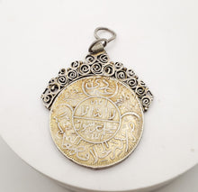 Load image into Gallery viewer, Antique Yemen Rare silver coin traditional Pendant, Hand Crafted Silver,Pendants Necklace,coin Jewelry,Tribal Jewelry