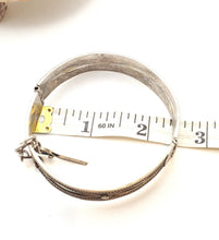 Load image into Gallery viewer, Antique Sterling Silver Berber Bracelet: Moroccan Tribal Jewelry