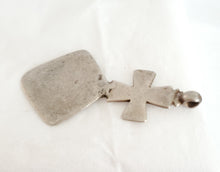 Load image into Gallery viewer, Old Ethiopian 925 Silver Christian Pendant: Ethnic Tribal Jewelry