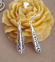 Load image into Gallery viewer, Moroccan Berber Sterling Silver Dangle Earrings: 925 Silver Jewelry
