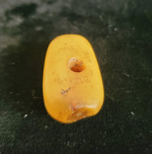 Load image into Gallery viewer, Antique natural amber bead from Morocco 8 gr, Amazigh amber, natural amber, amber jewelry, Berber genuine amber, Moroccan amber,