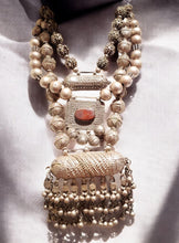 Load image into Gallery viewer, Antique Bedouin Tribal Yemeni Silver Necklace, Circa 1930s