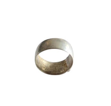 Load image into Gallery viewer, Antique Silver Ethiopian Wedding Ring: Tribal Jewelry, Size 8.5