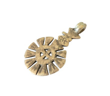 Load image into Gallery viewer, Antique Ethiopian Silver Christian Pendant: Handmade Coptic Cross