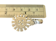 Load image into Gallery viewer, Antique Ethiopian Silver Christian Pendant: Handmade Coptic Cross