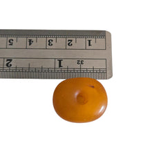 Load image into Gallery viewer, Antique Moroccan Amber Bead: Genuine Berber Jewelry Supply