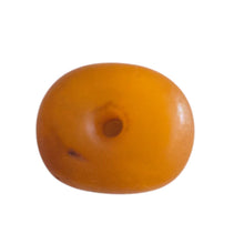 Load image into Gallery viewer, Antique Moroccan Amber Bead: Genuine Berber Jewelry Supply