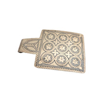 Load image into Gallery viewer, Antique Berber Silver Enamel Pendant: Moroccan Amulet Jewelry