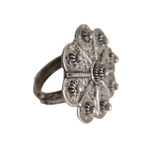 Load image into Gallery viewer, Antique Bawsani Yemen Filigree Silver Ring - Size 6.5