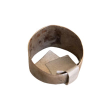 Load image into Gallery viewer, Antique Tuareg Silver Ring: Engraved Moroccan Tribal Jewelry, Size 9
