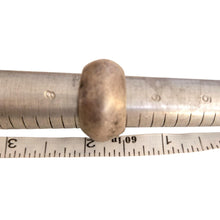 Load image into Gallery viewer, Antique Silver Ethiopian Wedding Ring: Tribal Jewelry, Size 7