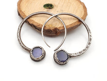 Load image into Gallery viewer, Traditional Old Silver Tuareg hoop earrings Ethnic Tribal,Ethnic Jewelry,sliver Earrings,Dangle & Drop Earrings,Tribal Jewelry,