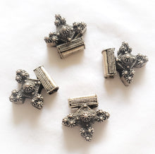 Load image into Gallery viewer, Moroccan Berber Old Silver Cross Pendant, Berber Amulet,Berber Talisman,Berber Jewelry,African Jewelry,Moroccan Jewelry,Berber Ethnic,