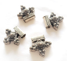 Load image into Gallery viewer, Moroccan Berber Old Silver Cross Pendant, Berber Amulet,Berber Talisman,Berber Jewelry,African Jewelry,Moroccan Jewelry,Berber Ethnic,