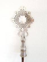 Load image into Gallery viewer, Ethiopian Orthodox Church processional cross Coptic Nickel cross,Crucifixes & Crosses,Handmade Cross,Religious Home Décor
