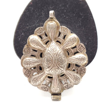 Load image into Gallery viewer, Antique Moroccan handmade Silver Berber PendantHand Crafted Silver,Pendants Necklace,Ethnic Jewelry,Tribal Jewelry