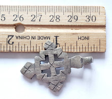 Load image into Gallery viewer, silver cross ,Coptic Cross ,Christian cross ,metal pendant, Ethiopian jewlry,Ethiopian Christian silver cross pendant