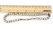 Load image into Gallery viewer, Antique Ethiopian strand of silver Heishi Anklet 1930s,ethiopian Silver,Fashion Anklets, vintage heishi, Silver Antiques,,ethiopian anklet,