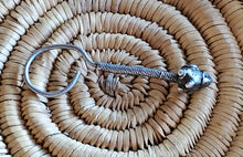 Load image into Gallery viewer, Vintage Traditional Old Ethiopian Silver Triangle Tribal earrings ,Ethnic Jewelry,sliver Earrings,Dangle Drop Earrings,Ethiopian Jewelry,