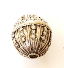 Load image into Gallery viewer, Old silver hallmarked beads from Yemen circa 1910s,Hand Crafted Silver,Ethnic Jewelry,Tribal Jewelry,