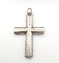 Load image into Gallery viewer, Antique Ethiopian Christian silver cross pendant,Amulet pendant,Genuine old neckcross,Good silver,Boho jewelry