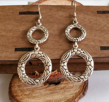 Load image into Gallery viewer, Moroccan Berber Sterling Silver Dangle Earrings silver 925,Berber Jewelry,sliver Earrings,Dangle & Drop Earrings,
