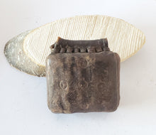 Load image into Gallery viewer, Old Ethiopian Leather Healing Scroll Amulet Kitabe,African,religious art,mens leather Amulet,Ethiopian leather Pendant