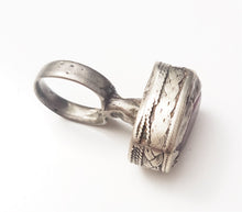 Load image into Gallery viewer, antique Tuareg elevated red Stone silver ring size 7 tribal jewelry Hand Crafted ,Silver,Ethnic Jewelry,Tribal Jewelry