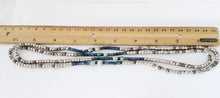 Load image into Gallery viewer, Antique Ethiopian strand of medium Heishi Silver Beads,Hand Crafted Silver,Ethnic Jewelry,Tribal Jewelry,