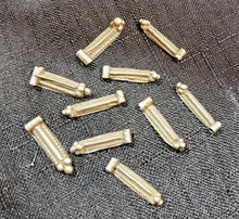 Load image into Gallery viewer, 10 Old Ethiopian Telsum Silver Phallic Pendants beads,Ethiopian Beads,Hand Crafted, Ethiopian Telsum,african Silver, ethiopian jewelry