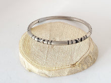 Load image into Gallery viewer, Antique Silver Moroccan enamel Berber bangle Bracelet,ethnic tribal,tribal bracelets,Moroccan jewelry,ethnic jewelry,Tuareg bracelets