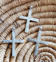 Load image into Gallery viewer, Ethiopian Christian silver cross pendant cross,religious cross,Ethiopian Cross,Coptic Cross,Coptic ethiopian bronze