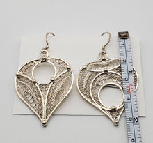 Load image into Gallery viewer, Moroccan Berber Filigree Sterling Silver Dangle Earrings silver 925,Berber Jewelry,sliver Earrings,Dangle & Drop Earrings,