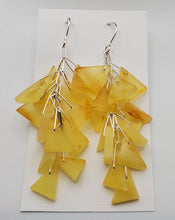 Load image into Gallery viewer, Baltic amber Earrings ,Dangle & Drop Earrings, Natural Baltic amber, Polished amber, Genuine amber, Amber beads, Gemstone earrings