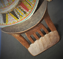 Load image into Gallery viewer, Antique Ethiopian Tribal Hand carved Headrest African Art Decor,African ,Art Décor,Home Décor, religious art