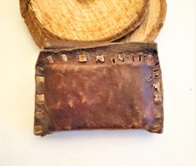Load image into Gallery viewer, 1 Old Ethiopian Leather Healing Scroll Protection Amulet large size Kitabe,religious pendant,Ethiopian Amulet,Leather,Manuscripts Scroll