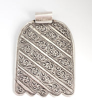 Load image into Gallery viewer, Moroccan Old XLarge silver Hand of Fatima Hamsa Pendant Amulet,Berber Jewelry,African Jewelry,Moroccan Jewelry,Hand of Fatima Charm,