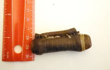 Load image into Gallery viewer, 1 Old Ethiopian Leather Healing Scroll Protection Amulet large size Kitabe,religious pendant,Ethiopian Amulet,Leather,Manuscripts Scroll