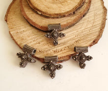 Load image into Gallery viewer, Moroccan Berber Old Silver Cross Pendant, Berber Amulet,Berber Talisman,Berber Jewelry,African Jewelry,Moroccan Jewelry,Berber Ethnic,