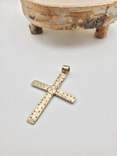 Load image into Gallery viewer, Ethiopian Christian silver cross pendant cross,religious cross,Ethiopian Cross,Coptic Cross,Coptic ethiopian bronze