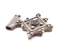 Load image into Gallery viewer, Antique Moroccan Silver Berber Cross Pendant Ethnic Tribal, Hand Crafted Silver, Pendants Necklace, Ethnic Jewelry, Tribal Jewelry
