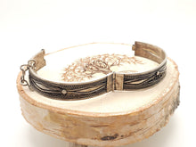 Load image into Gallery viewer, Antique Silver Moroccan Tiznit Berber Bracelet, ethnic tribal, tribal bracelets,Moroccan jewelry, ethnic jewelry, Tuareg bracelets
