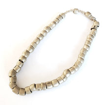 Load image into Gallery viewer, Antique Ethiopian strand of silver Heishi Anklet 1930s,ethiopian Silver,Fashion Anklets, vintage heishi, Silver Antiques,,ethiopian anklet,
